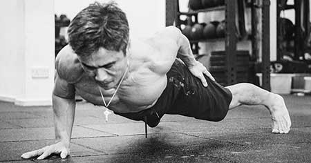 The one-arm pushup