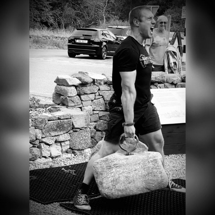 „Putting the wind beneath the stones.“

Yesterday, on July 19th, I successfully lifted the Dinnie Stones at Potarch, Scotland, becoming the 205th person to do so. 

It was the culmination of a training process that started in August of 2020, when I first set the goal to lift these famous stones. 
Coming well prepared and confident, I was quite suprised though how much tougher the actual event would be.
#testofstrength #strengthisachoice 

But with the encouragement of @nicol.brett, the support of @conemma1, @techmik, @clairellabooth and @tones1966, who joined and supported me on this adventure, as well as the live coaching by @strongfirst_marshall, my teacher, friend, and mentor on this path, I succeeded in „putting the wind beneath stones“ and also holding them for a solid 5 seconds on my second attempt. 
#iambecauseweare #strongertogether #strengthhasagreaterpurpose 

A special thank you to Brett and Lydia Nicol, James and Rosemary Splaine @jamesrosemary3747, who organize these events and devote their lives to keep this important part of #ScottishTradition and #strengthhistory alive. 
#passion #dedication 

„It’s the myth and the history around people like Donald Dinnie and the stones.“

„They’re just rocks to anybody else just walking past, but … if you know the history, if you know the stories, that’s what makes it awesome.“

- Stoneland @roguefitness @rogueeurope 

@strongfirst 
@strongfirst_germany 

#repost Sven Rieger @sven_rieger StrongFirst Certified Team Leader, StrongFirst Certified Elite Instructor, Sinister

#dinniestones #dinniestonestraining #dinnies #stonelifting #stonesofstrength #testofstrength #stoneland #strengthtraining #krafttraining #kraftsport #kraftakt #featsofstrength #liftheavy #strengthsports #oldschoolstrength 
#strongfirst #strongfirstgermany #bestrongfirst #physicallyfortified #physicalculture #travelscotland